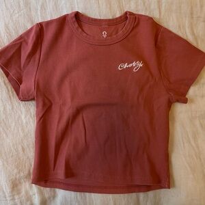 Cherry LA baby tee
